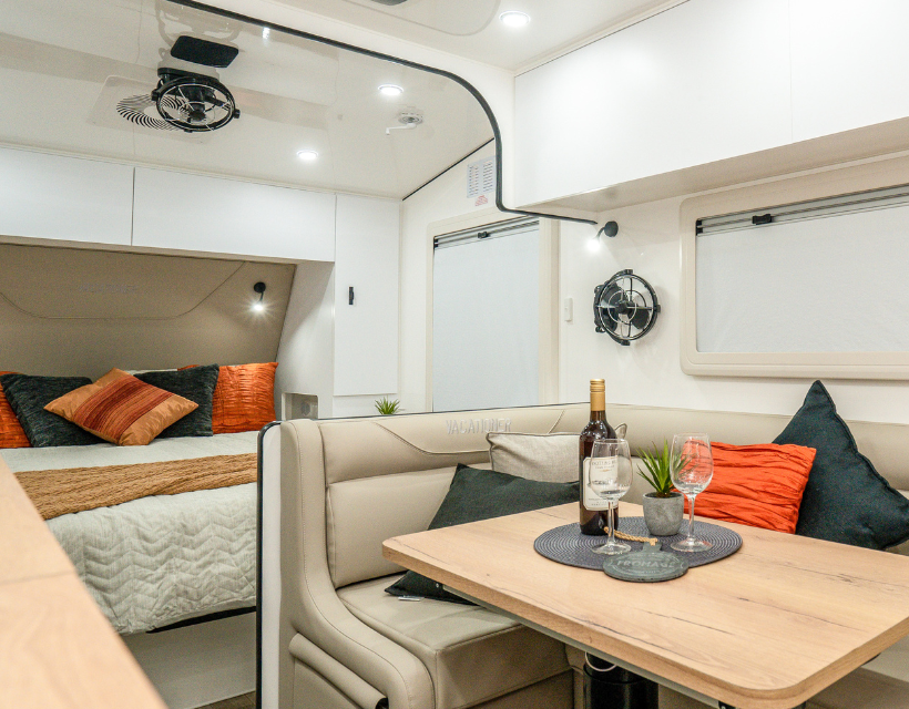 Vacationer Caravan Interior with Sirocco II